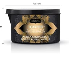 KamaSutra masāžas svece "Tahitian Sandalwood" (Tahitian Sandalwood), 1 iepakojums (1 x 170 g)