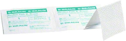 Alkohola salvetes B.Braun - spirta salvetes tīrīšanai ar izopropanolu, (2 x 100 gab.)