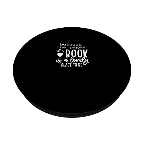 Starp grāmatas lappusēm ir skaista vieta, kur būt PopSockets ar maināmu PopGrip.