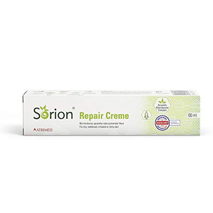 Sorion Repair Cream – Īpaša kopšana ādas kairinājumiem, apsārtumam un niezei, intensīvai hroniski kairinātas ādas atjaunošanai (60 ml)