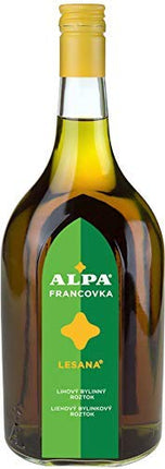 Vxoyo Alpa Francovka čehu alkoholisko augu tinktūra Franzbran (Alpa Lesna 1000 ml)