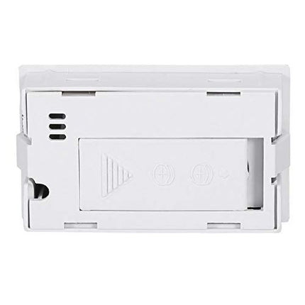Precīzs higrometrs, digitālais LCD termometrs, iekštelpu mitruma termometrs, mini mitruma monitors, iekštelpu siltumnīcai, mājām, birojam (balts)