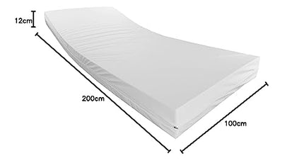 Standarta kopšanas matracis 100x200cm - Standarta aprūpei mājās - 12cm augstums - Ražots Vācijā - 100 x 200cm