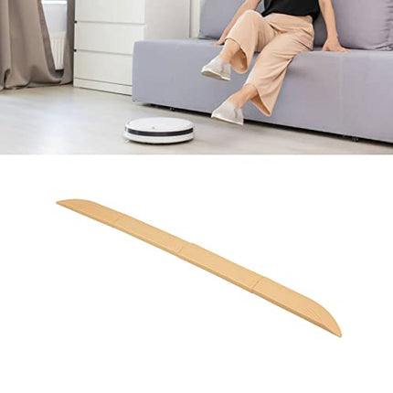 Pssopp bezmaksas gumijas durvju sliekšņa uzstādīšana ratiņkrēslu durvju slieksnis, 4 gabalu pacelšanas sliekšņa rampas slaucītāja elektriskajam skrejritenim, sliekšņi un ratiņkrēslu rampas (bēša)