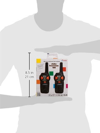 Stabo Elektronik 20100 - Stabo Freecomm radio mobilais tālrunis, melns