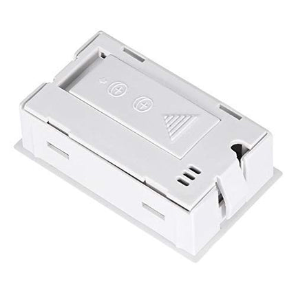 Precīzs higrometrs, digitālais LCD termometrs, iekštelpu mitruma termometrs, mini mitruma monitors, iekštelpu siltumnīcai, mājām, birojam (balts)