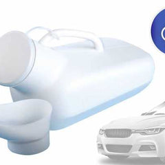 Maximex urīna pudelīte Unisex, ar cieši aizveramu aizdari un mērogu līdz 800 ml, piemērota arī sievietēm, izmēri (platums x augstums x dziļums): 32,5 x 15 x 10 cm