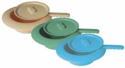 Pflegehome24® Paklājs, zils, izgatavots no plastmasas ar vāku - Paklāja slīdnis