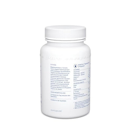 Pure Encapsulations - pretstresa līdzeklis - mikrouzturvielas līdzsvarotai psihei - ar B vitamīniem, C vitamīnu, cinku un selēnu - 60 kapsulas