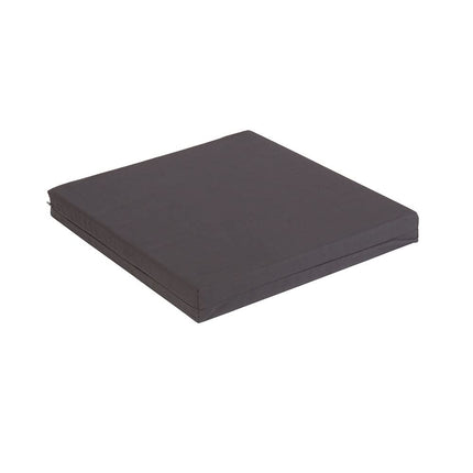 RUSSKA standarta ratiņkrēsla sēdekļa spilvens RG 35 ar pretslīdes pārklājumu 50 x 45 x 5 cm, melns