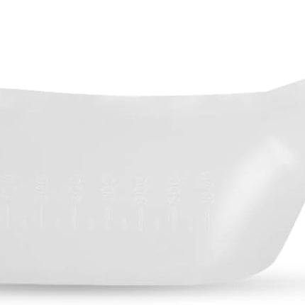 PP urīna pudele vīriešiem, 1 litrs / 1000 ml, izturīga plastmasas urīna pudele ar vāciņu, viegli nolasāmas mērīšanas līnijas, pārnēsājama ceļojumiem, automašīnas avārijas situācijām
