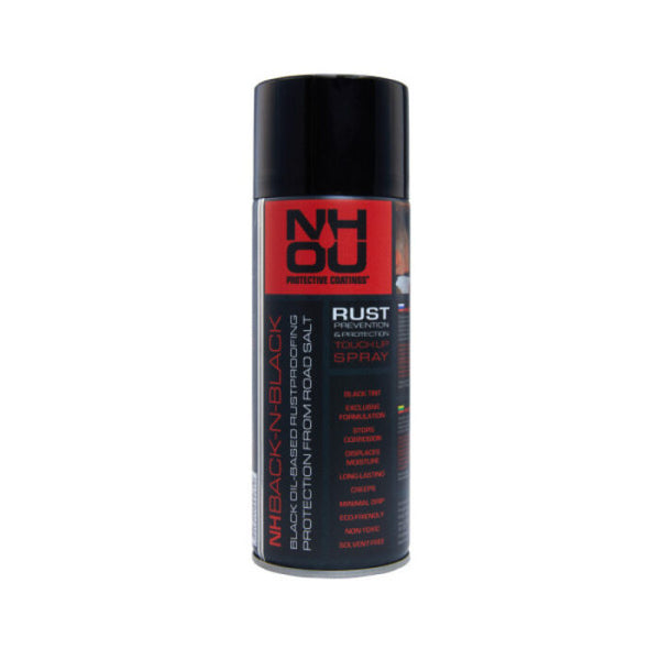 NHOU Back N Black eļļas pārklājums pret rūsu, 400 ml (MC)