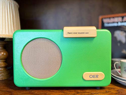 OER mūzikas atskaņotājs (demences radio) Mūzikas kaste demences pacientiem, senioru radio ar ērtu lietošanu, īpaši senioriem ar Alcheimera slimību, dāvana cilvēkiem ar demenci, demences līdzeklis