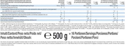 Weider - Protein 80 Plus - 4 komponentu proteīna pulveris - Augsts proteīna saturs ar 80% proteīna - Krēmīgi kokteiļi ar kalciju un B6 vitamīnu - 500g - Vaniļa