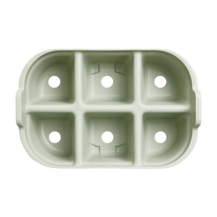 elho Green Basics audzēšanas paplātes komplekts - audzēšanas kaste augiem - stādu paplāte - 100% pārstrādāta plastmasa - zaļa/lapu zaļa