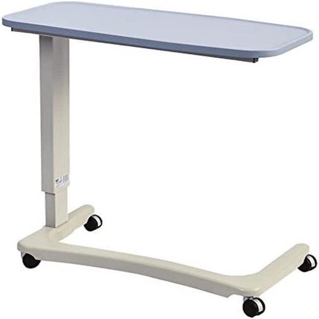NRS Healthcare NRS EasyLift virsgultas/virskrēsla galdiņš, moderns, zils, N43577, regulējams augstums - izliekta ratiņkrēsla pamatne