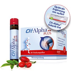 CH-Alpha PLUS locītavu kolagēns | Lai atbalstītu locītavu skrimšļu atjaunošanos | Locītavu sāpju mazināšana | 30 dzeršanas ampulas