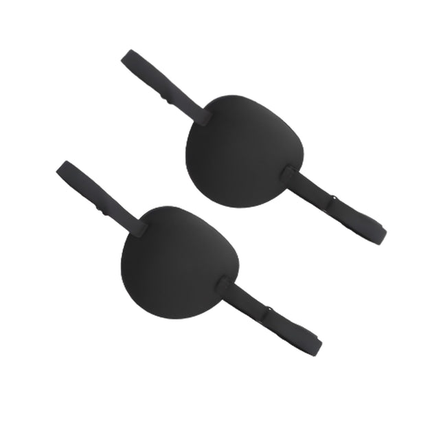 Diffaxy 2 acu plāksteri pieaugušajiem, vienas acs maska ​​ar regulējamu sprādzi, ieliekts 3D dizains, pirāta acu plāksteris ambliopijas, šķielēšanas ārstēšanai kreisajā un labajā acī