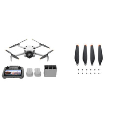 DJI Mini 4 Pro Fly More Combo ar DJI RC 2 tālvadības pulti un Mini 4 Pro/Mini 3 Pro propelleru