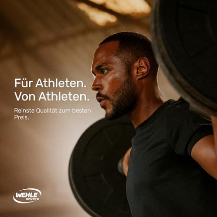 Kreatīna monohidrāts 1kg pulveris Tīrs mikronizēts kreatīns Kvalitatīva sieta 200 - optimāli augsta deva 100% vegāns - Wehle Sports (1000g)