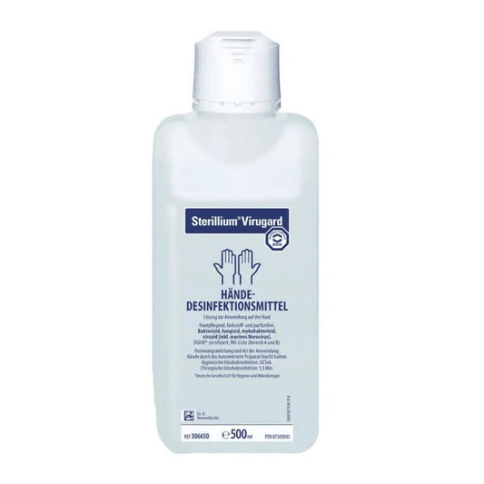 5 x 500 ml Sterillium Virugard Hygiene roku dezinfekcijas līdzeklis