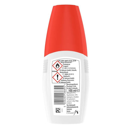 Autan Botanicals pumpveida aerosols kukaiņu atbaidīšanai, dabīga aktīvā viela no citronu eikalipta eļļas, 1 iepakojums (1 x 100 ml)