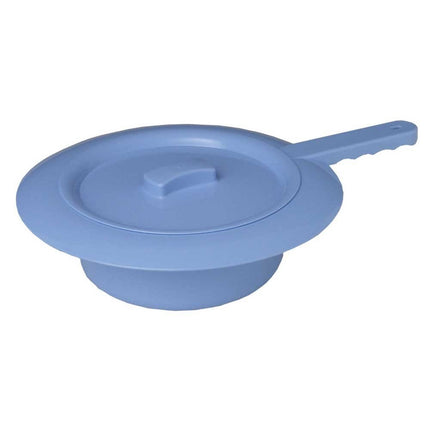 Behrend Bedpan Bedpan Plastmasas, autoklāvējams, vāks, 31cm zils