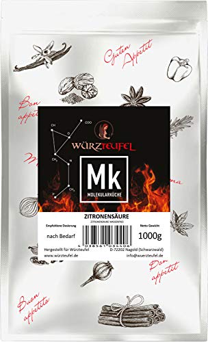 Smalka citronskābe, dabīgā citronskābe, dabīgā citronskābe. Maisiņš 1000 g. (1,0 kg)