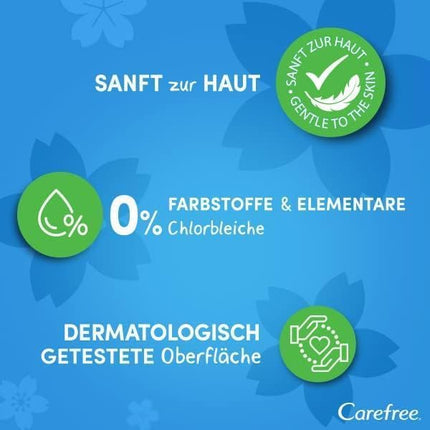 Carefree Cotton Feel Normal ikdienas ieliktnīši, bez smaržas, 100% elpojoši, nodrošina komforta, sausuma un svaiguma sajūtu, normāls izmērs, uzglabāšanas iepakojums (100 gab.)