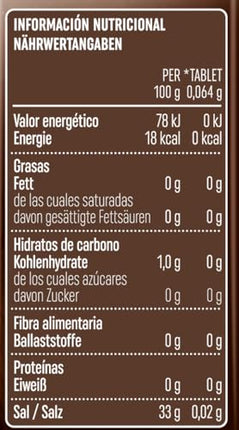 natreen® saldinātājs gardēžiem, galda dozators, bez kalorijām, cukura aizstājējs, 400 gabali