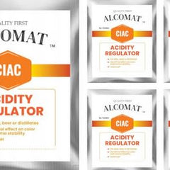 Alcomat citronskābe pārtikas kvalitātes CIAC x5 10g - citronskābes pulveris pārtikas kvalitātes vīnam, alum un destilātiem - citronskābes pulveris