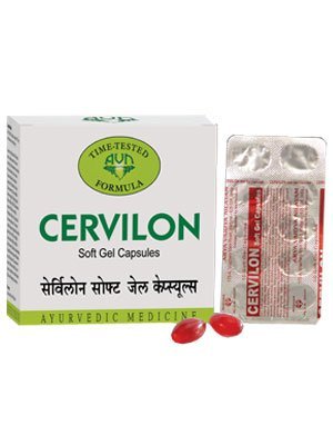 AVN Ayurveda Formulations Cervilon mīkstās želejas kapsulas 90 no AVN Ayurveda Formulations