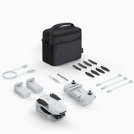 Potensic ATOM SE GPS drons ar 4K EIS kameru, 2 akumulatoriem, 62 minūšu lidojuma laiku, svaru zem 249 g, C0, 4KM FPV pārraidi, bezsuku motoru, maks. 16 m/s, seko man/automātiska. Atgriešanās, iesācējiem pieaugušajiem