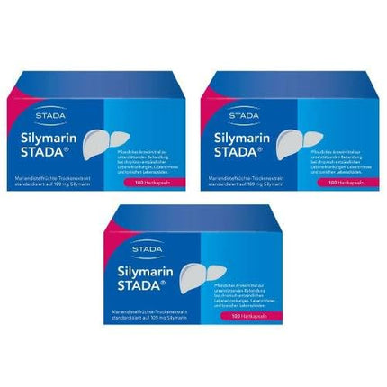 SILYMARIN STADA 109 mg cietās kapsulas (3 x 100 gab.)