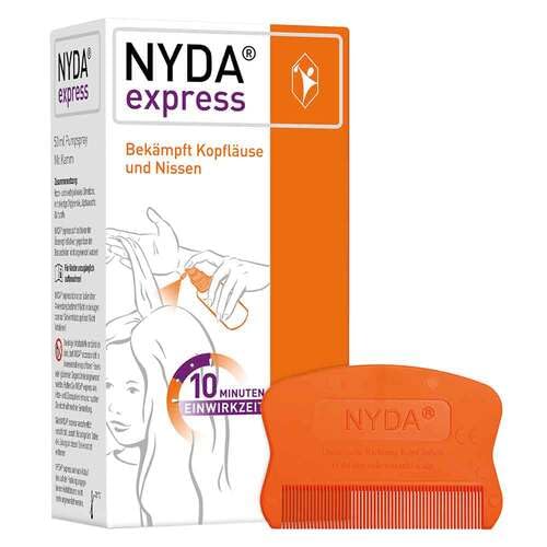 NYDA ekspress šķīdums ar sūkni 50 ml