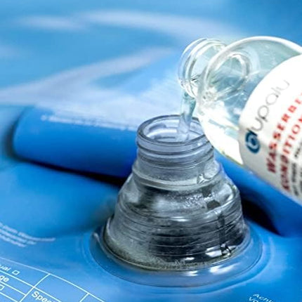 blupalu ūdensgultas kondicionieris 4x 250ml ar burbuļu apturēšanas funkciju