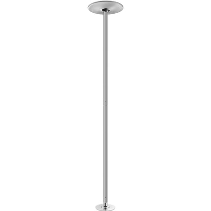 TLGREEN stieņa deju stienis, 45 mm diametra stieņa deju stienis, izgatavots no nerūsējošā tērauda, ​​regulējams augstums no 2,35 līdz 2,74 m, pārnēsājams un noņemams galda deju stienis ar statisku un griešanās funkciju.
