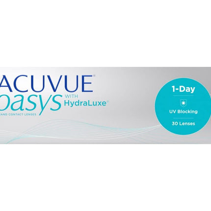ACUVUE OASYS 1-Day ikdienas kontaktlēcas palīdz mazināt nogurušu un sausu acu sajūtu – ikdienas kontaktlēcas ar -4,25 dpt un BC 8,5 – UV aizsardzība un ērta valkāšana – 30 lēcas