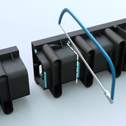 HYDROTEC plastmasas drenāžas kanāls SELFline A15 klase 1 metrs