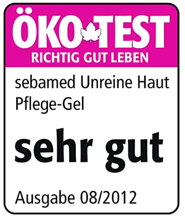Sebamed Impure Skin Care Gel, izlīdzina ādu ar hialurona kompleksu, nomierina un kopj netīru un taukainu ādu, saturs 50 ml (1 iepakojums)