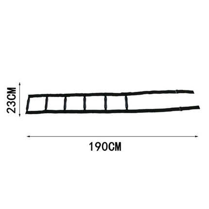 RUIXIA gultas palīgrīka palīgrokturis, regulējamas gultas kāpnes, virvju kāpnes, 190 cm * 23 cm, pievilkšanās virvju pacēlājs, pacelšanas rāmja rokturi, gultas palīglīdzekļu aprīkojums pieaugušajiem, vecāka gadagājuma cilvēkiem ar invaliditāti