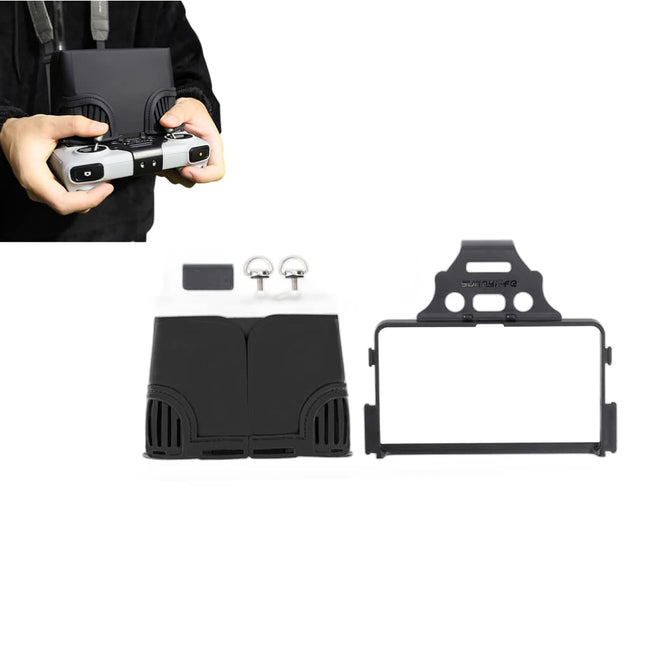 Taoke RC silikona saules aizsargs, salokāms saules aizsargs D-JI RC Mavic Mini 3 un Mini 3 Pro tālvadības pultij