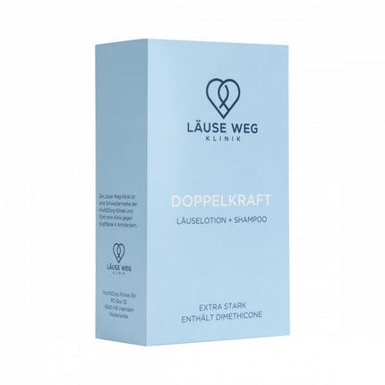 Double Power - augstākās kvalitātes utu losjons un utu šampūns - 200 ml - no klīnikas