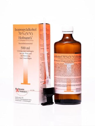 Izopropilspirts 70% (V/V) Hofmann´s® dezinfekcijas līdzeklis ar praktisku dozēšanas dozatoru ārīgai lietošanai