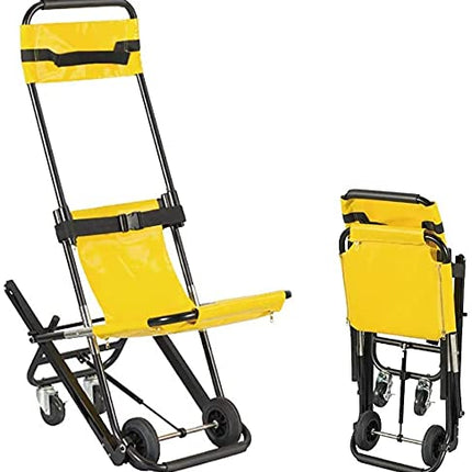Salokāms, pārnēsājams kāpņu krēsls – viegls ātrās palīdzības, ugunsdzēsēju evakuācijas lifts ar 180 kg celtspēju – ērta lietošana vienai personai