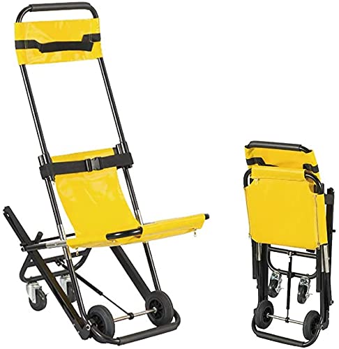 Salokāms, pārnēsājams kāpņu krēsls – viegls ātrās palīdzības, ugunsdzēsēju evakuācijas lifts ar 180 kg celtspēju – ērta lietošana vienai personai