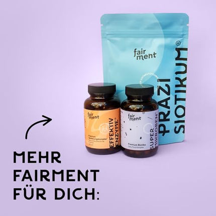 fairment SuperMicrobes® baktēriju celmi 3 miljardi CFU/dienas devā, ar cinku, vegāniski, histamīnu neitralizējoši un ar augstu devu, 60 kapsulas no Vācijas