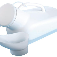 Maximex urīna pudelīte Unisex, ar cieši aizveramu aizdari un mērogu līdz 800 ml, piemērota arī sievietēm, izmēri (platums x augstums x dziļums): 32,5 x 15 x 10 cm