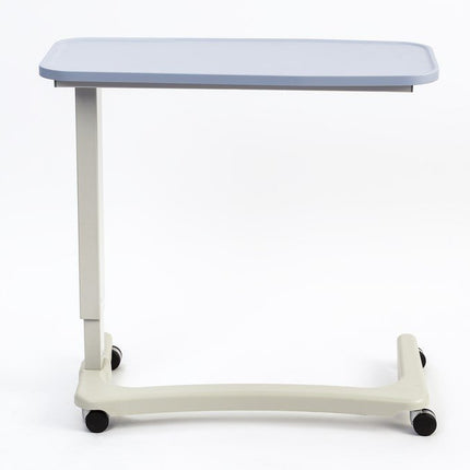 NRS Healthcare NRS EasyLift virsgultas/virskrēsla galdiņš, moderns, zils, N43577, regulējams augstums - izliekta ratiņkrēsla pamatne