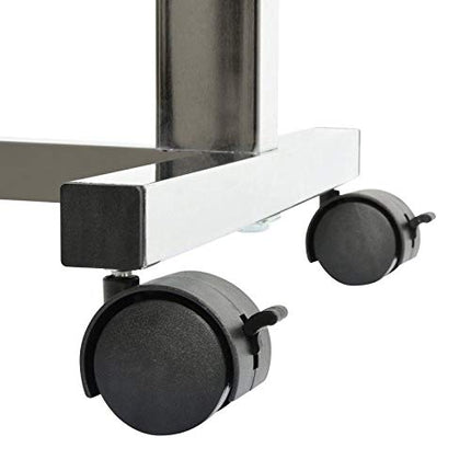 Teqler augstumā regulējams naktsgaldiņš, sānu galdiņš slimnīcas un aprūpes gultām